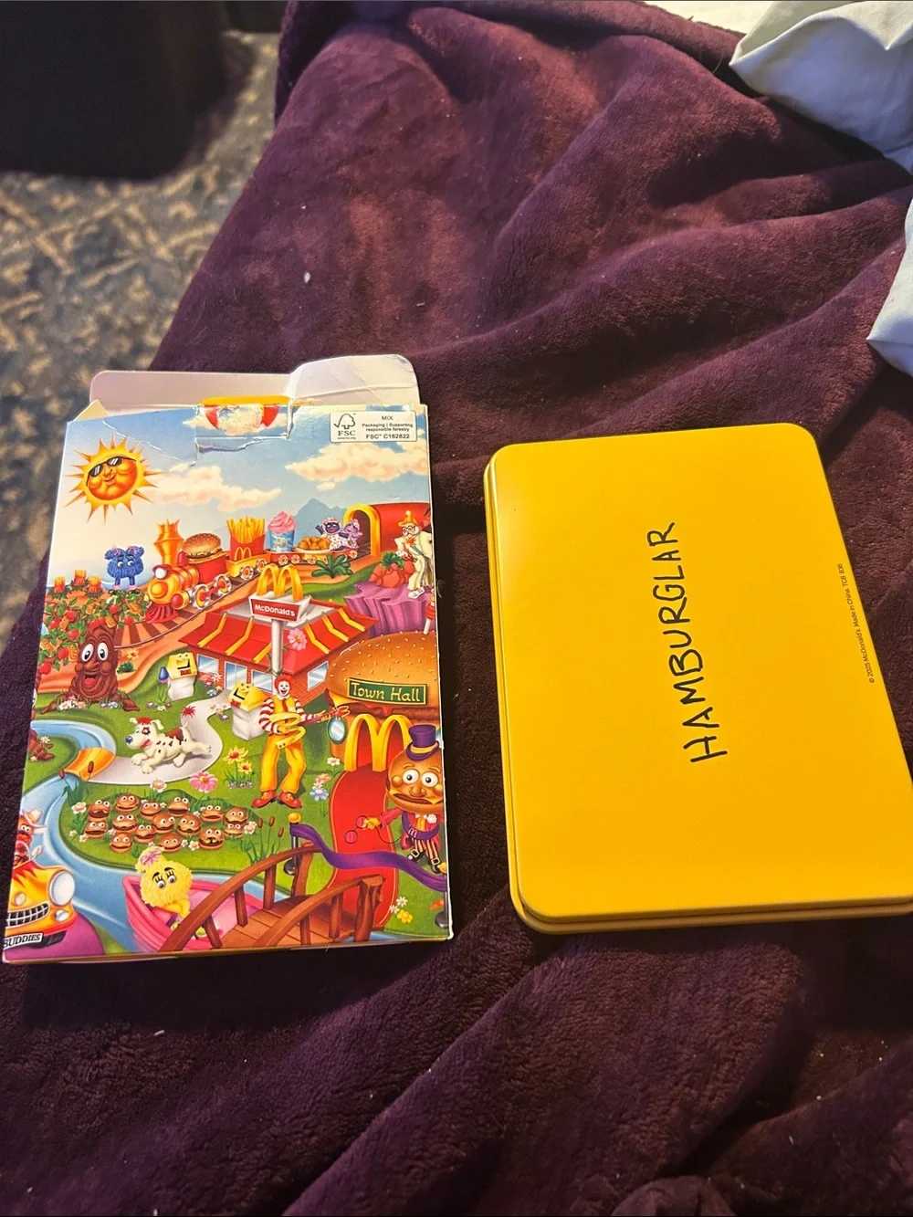 McDonald's McDonaldland Trading Cards - Yellow & Green Accents